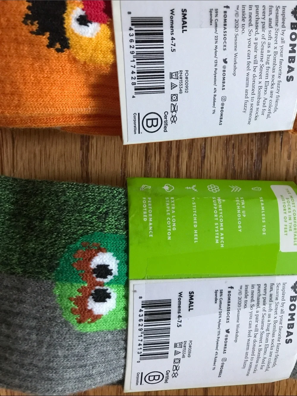 Bombas Sesame Street